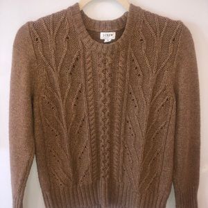 J Crew Preppy Tweed Sweater